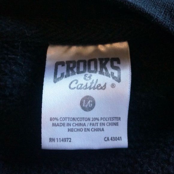 ⚜️ Crooks & Castles Graphic Crewneck Sweatshirt ⚜️ - Picture 5 of 6